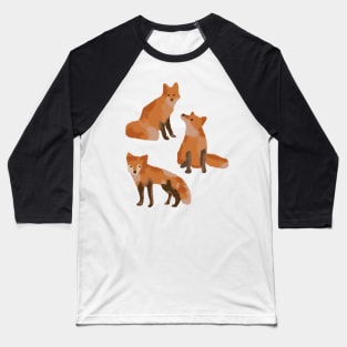 Fox Painting Baseball T-Shirt